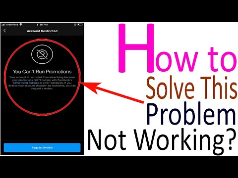 You Can't Run Promotions | How to fix can't Run Promotions on Instagram | IG Promotion Not Working?