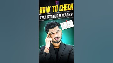 How to Check Nios TMA Status & Marks #nios