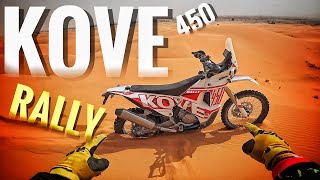Probamos la Nueva Kove 450 Rally en el desierto africano, mi opinión en español