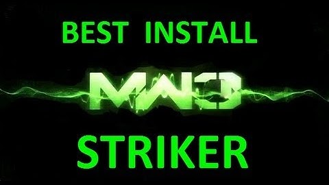 MW3 - Multiplayer Gameplay Best Class Setup, Modern Warfare 3 Best Gun Install (Shotgun Striker)