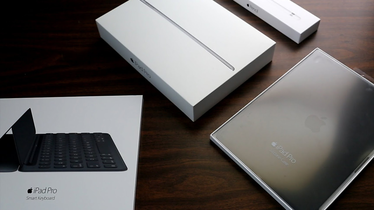Unboxing: Apple iPad Pro, Apple Pencil & Smart Keyboard