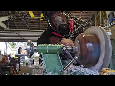 Finishing up a bowl