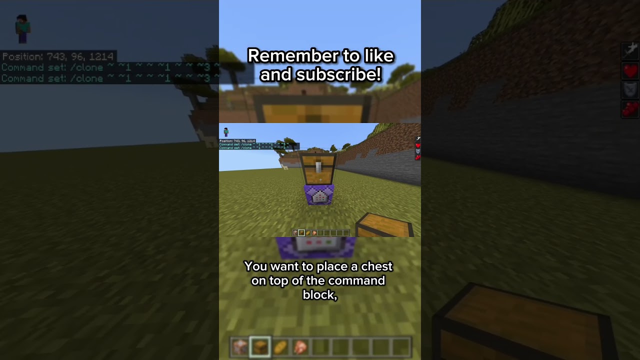 How To Get An Auto Refilling Chest In Minecraft 