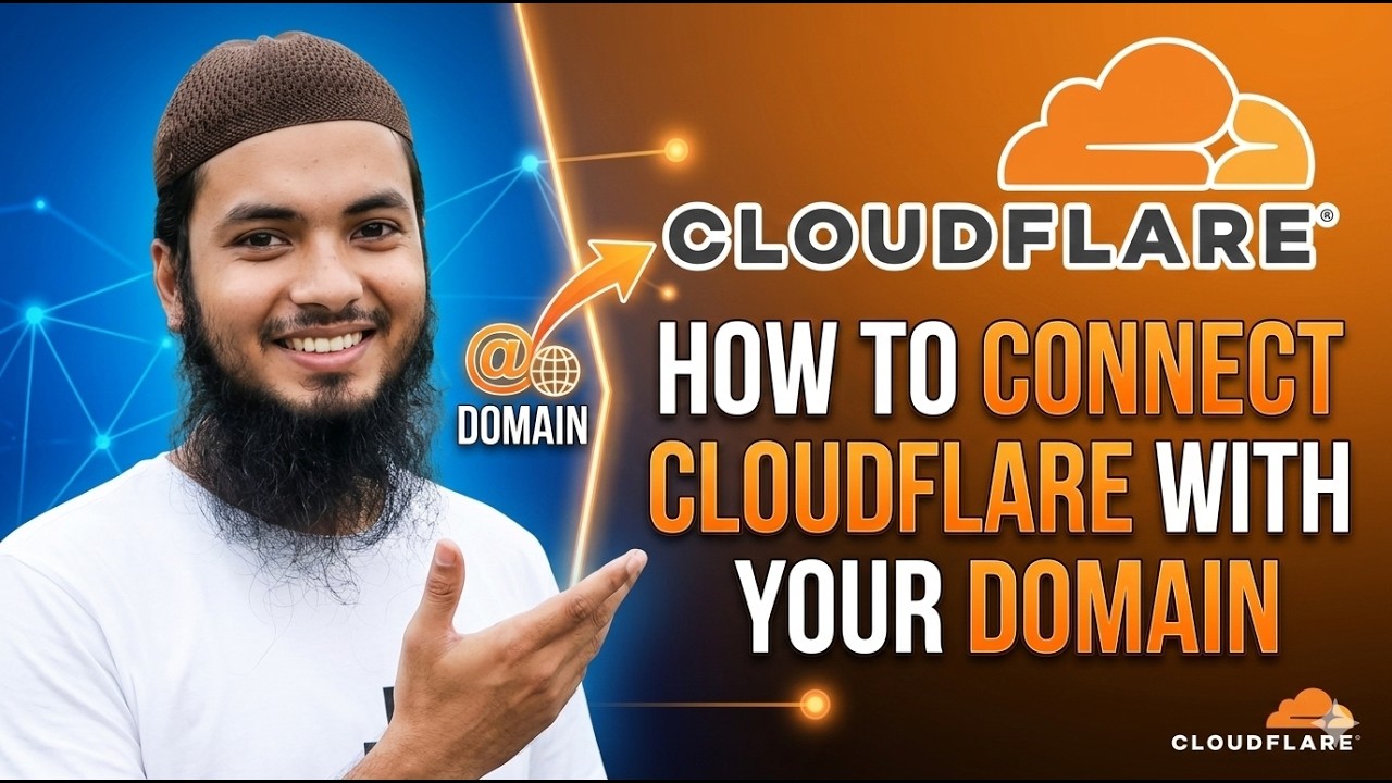 How to Connect Cloudflare with Your Domain | Step-by-Step Bangla Guide ...