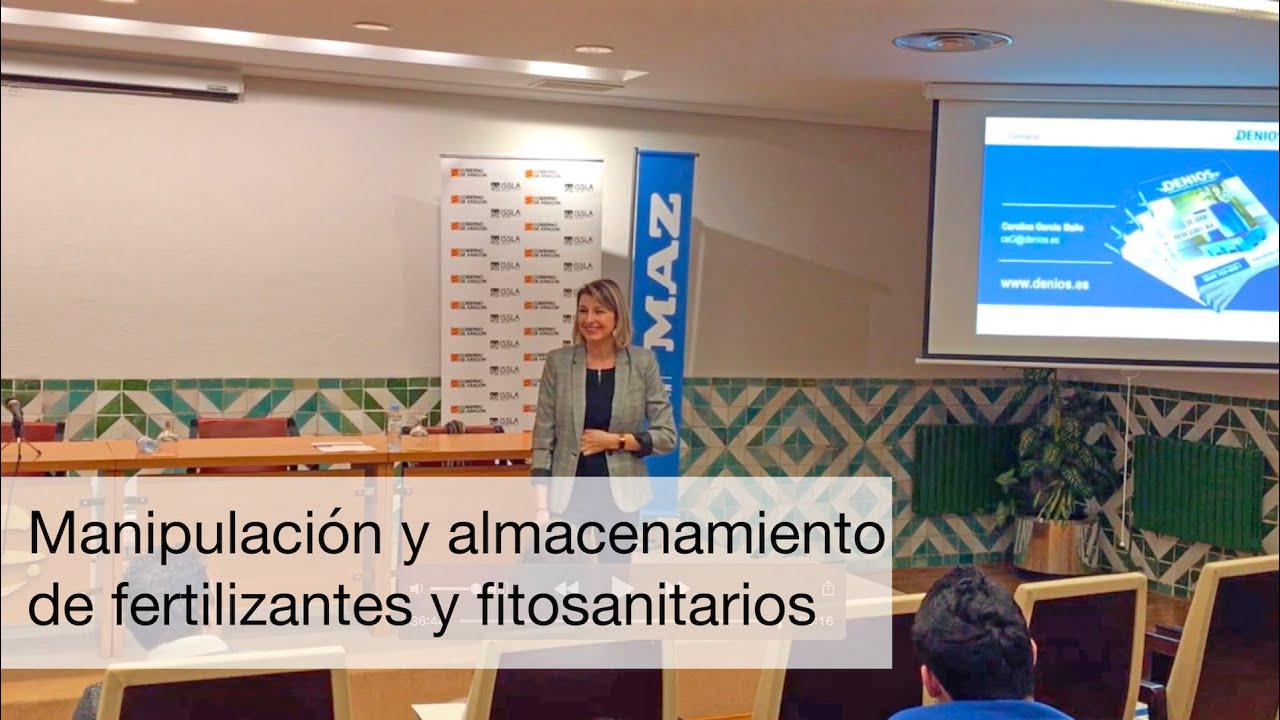 Manipulación y almacenamiento de fertilizantes y fitosanitarios