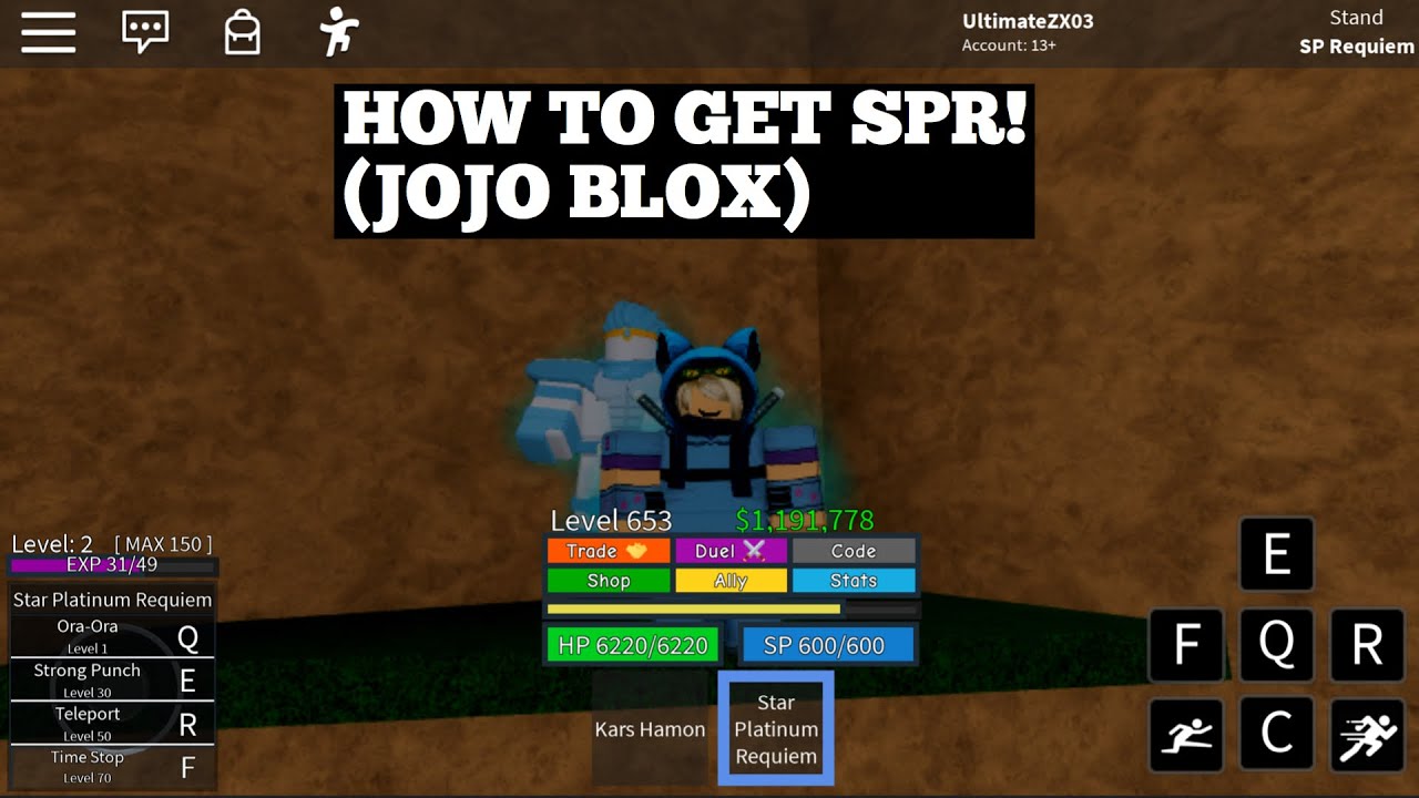 How To Get Metallica Requiem Jojo Blox - repeat roblox jojo blox 10 ด วน สอนทำrequiem killerqueen