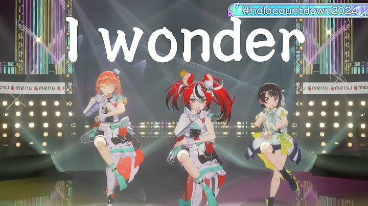 [中文翻譯、日文字幕] I wonder / Da-iCE 【大空スバル x 小鳥遊キアラ x Hakos Baelz】
