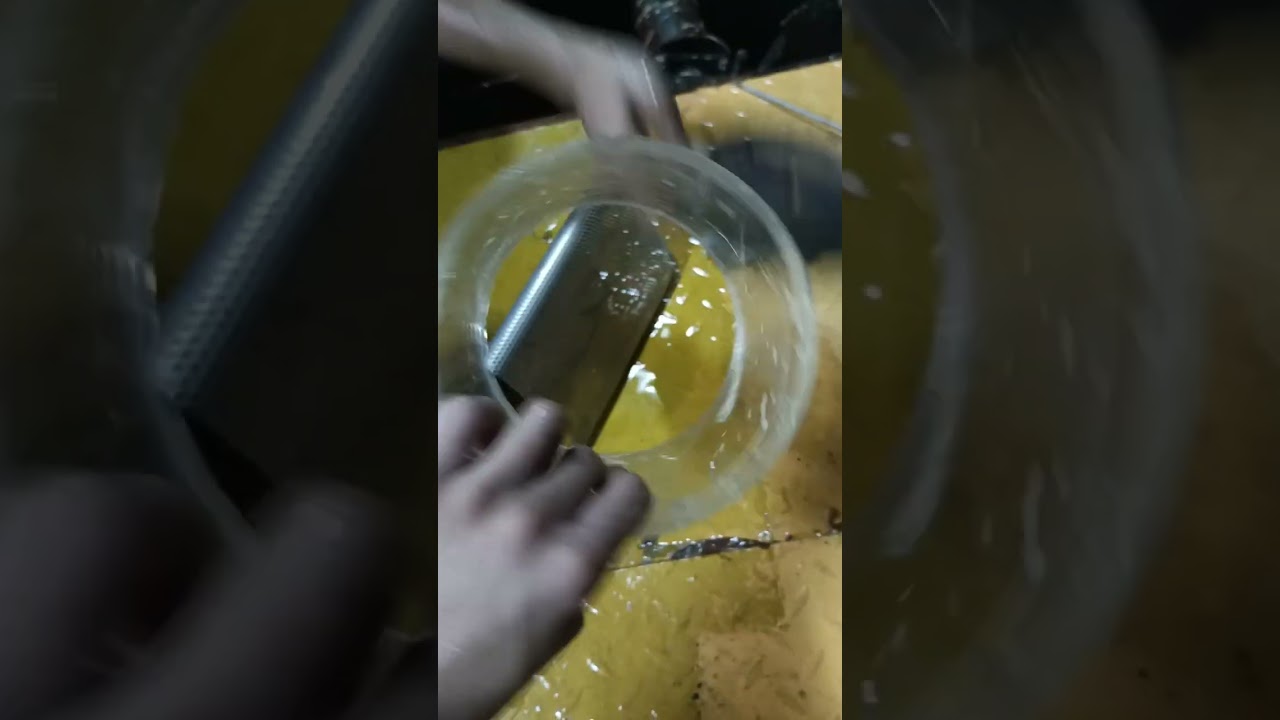 How to clean sea water strainer, sight glass of  6 inline marine Diesel Engine