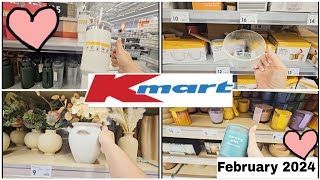 what's new in KMART FEBRUARY 2024 👌❤️