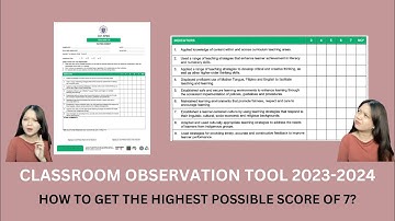 COT for TEACHERS I-III SY 2023-2024 | Observable Indicators with clear Explanation and Examples