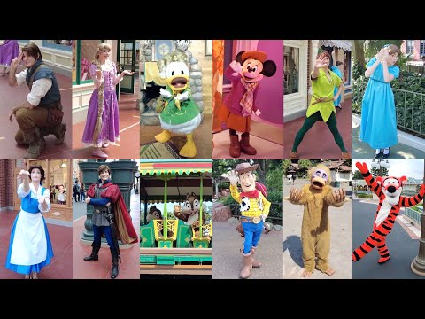 Tdl キャラクター グリーティングの動画 東京ディズニーランド