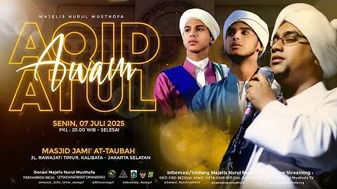 🔴 LIVE | Aqidatul Awwam | Masjid Jami At Taubah Rawajati Timur Kalibata Jaksel | Senin ,07 Juli 2025