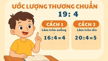 Mẹo ước lượng thương cực chuẩn, mỗi học sinh cần biết