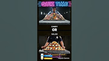 Welk doodsvoedsel zou je verkiezen? #raadsels #quiz #quiztijd #korte broek