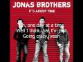 04 one day at a time  joe bridge version its about time jonas brothers hq  lyrics