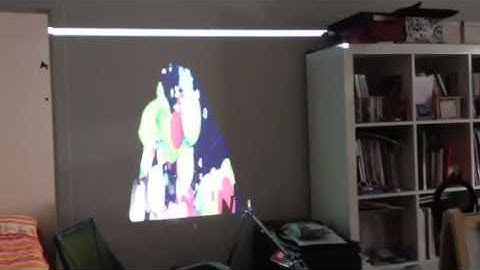 Kinect + Processing test