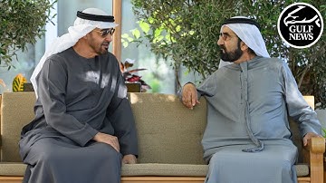 Sheikh Mohamed bin Zayed and Sheikh Mohammed bin Rashid meet to discuss UAE affairs in Dubai