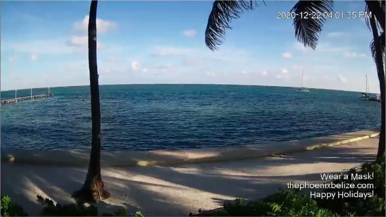Belize Live Beach Cam - The Phoenix Resort - San Pedro, Ambergris Caye