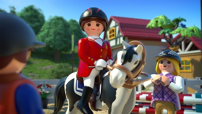 Let's play (fr) Playmobil: Club d'équitation #1 : Chevaux au vent 