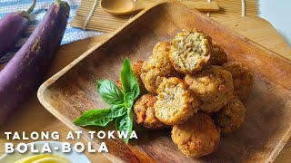 Talong at Tokwa Pagsamahin, gawing bola-bola! | Delicious Eggplant-Tofu Balls Recipe