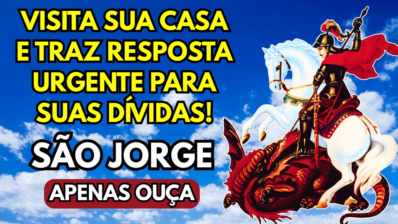 SÃO JORGE VISITA SUA CASA E TRAZ RESPOSTA URGENTE PARA SUAS DÍVIDAS!