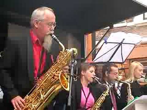 Jazz Mezz Bigband Haarlem bari sax solist Jacob goud