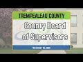 Trempealeau County Board of Supervisors 11/10/22