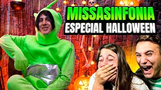 🇪🇸 REACCIÓN a MISSASINFONIA 🇲🇽 HALLOWEEN es PELIGR0SO?! 😂 **lloramos de la risa!!!**