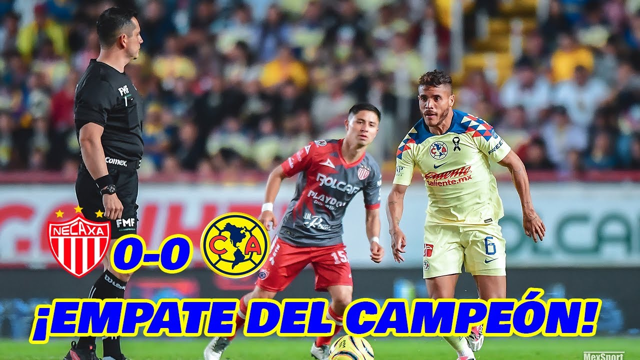 NECAXA LE SACA EL EMPATE A AMÉRICA LIGA MX CLAUSURA 2024 JORNADA 3 - EN ...