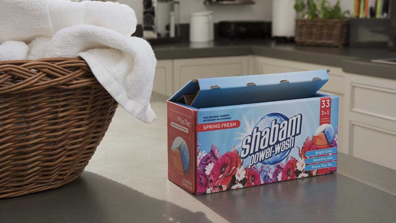 Smurfit Kappa - TopLock Detergent Box - YouTube