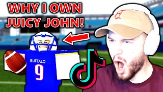 Juicy John REACTS to Football Fusion 2 TIKTOKS!