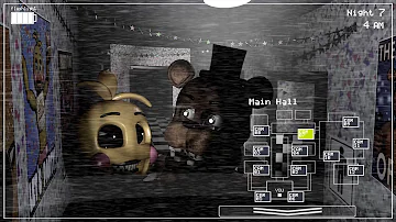 Withered Freddy & Toy Chica FNaF in Real Time Animated