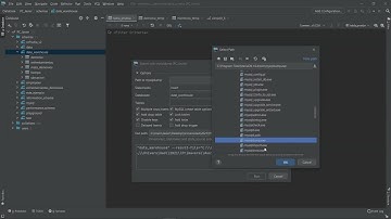 Exportar bases de datos desde DataGrip