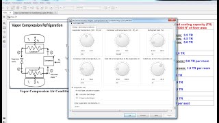 Vapor Compression | Air Conditioning with R32 and CuO | Nanofluid | Matlab | Simulink