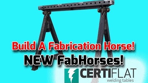 CertiFlat FabHorse Assembly Video