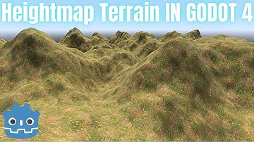 How To Use Heightmap Terrain Extension in Godot 4.1