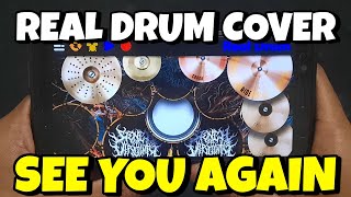 WIZ KHALIFA - SEE YOU AGAIN FT. CHARLIE PUTH | REAL DRUM COVER