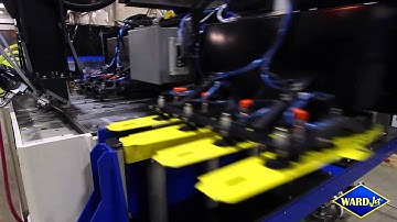 WARDJet Fully Automated Waterjet Cutting, Washing, and Drying System