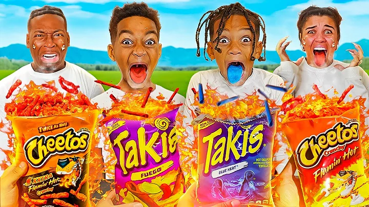 LAST TO STOP EATING SPICY FOOD CHALLENGE WINS