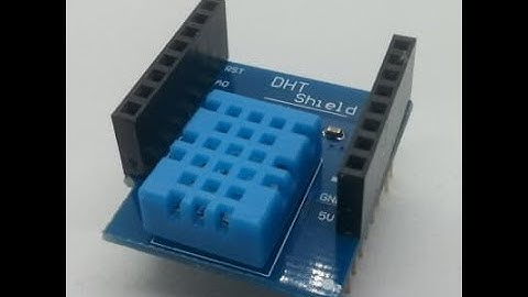 Wemos D1 mini DHT11 Shield