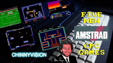 ChinnyVision - Ep 370 - FIVE New Amstrad CPC Games