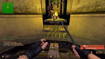 Counter Strike Source Zombie Escape mod online gameplay on Paranoid Rezurrection map