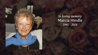 The Memorial Service of Mrs Marcia Hindle