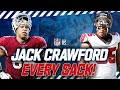 Every Career Sack By Jack Crawford 💪 | Brees, Brady, Manning, Flacco &amp; More! | Jack's Sacks | NFL UK