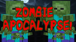 ZOMBIE APOCALYPSE │Pt 1│Custom Map │ MINECRAFT screenshot 4