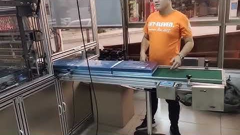 Model 450 big box cellophane overwrapping machine 20 30 boxes per minute