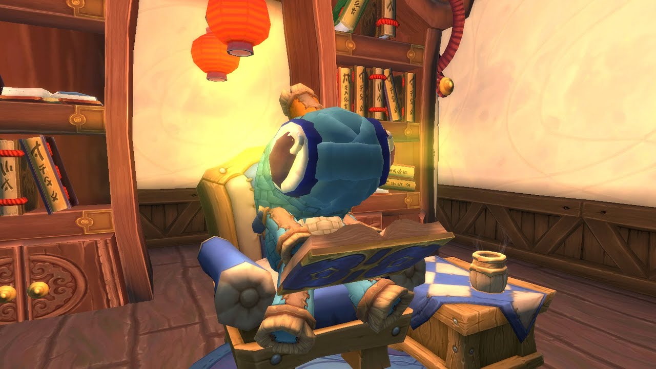 Making a custom murloc plushie in wow housing