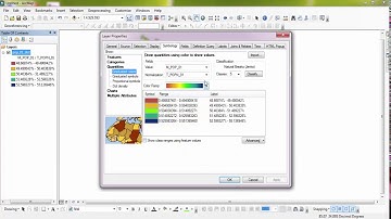 How to use quantities symbology in ArcMap