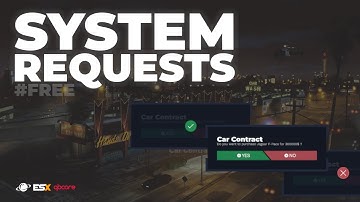 [FREE] Requests System | Fivem Script Showcase