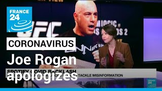 Joe Rogan apologizes, Spotify to add advisory to Covid-19 podcasts • FRANCE 24 English